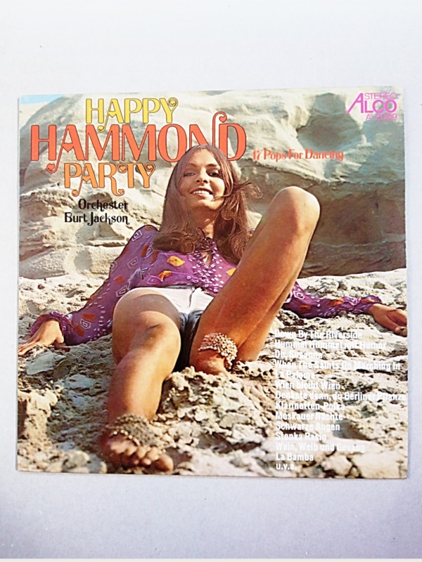 LP Orchester Burt Jackson* – Happy Hammond Party - 17 Pops For Dancing