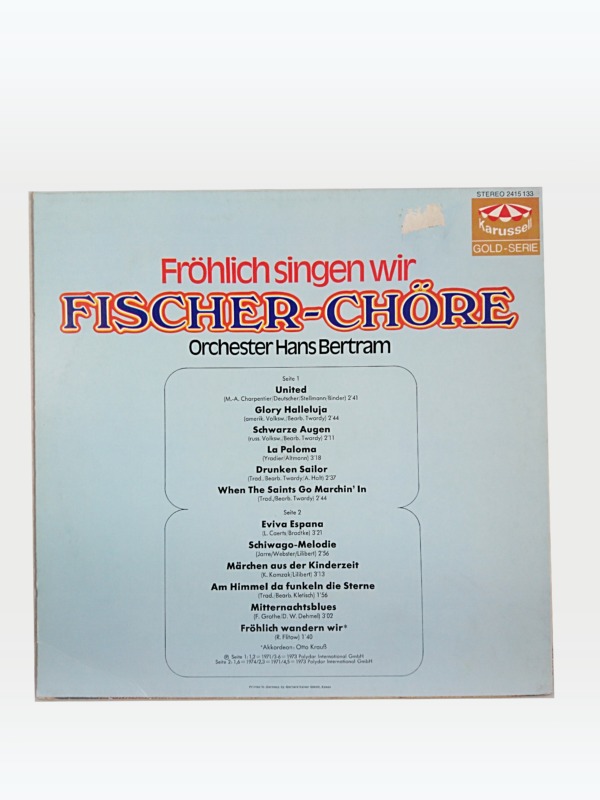 LP Fischer Chöre – Fröhlich Singen Wir