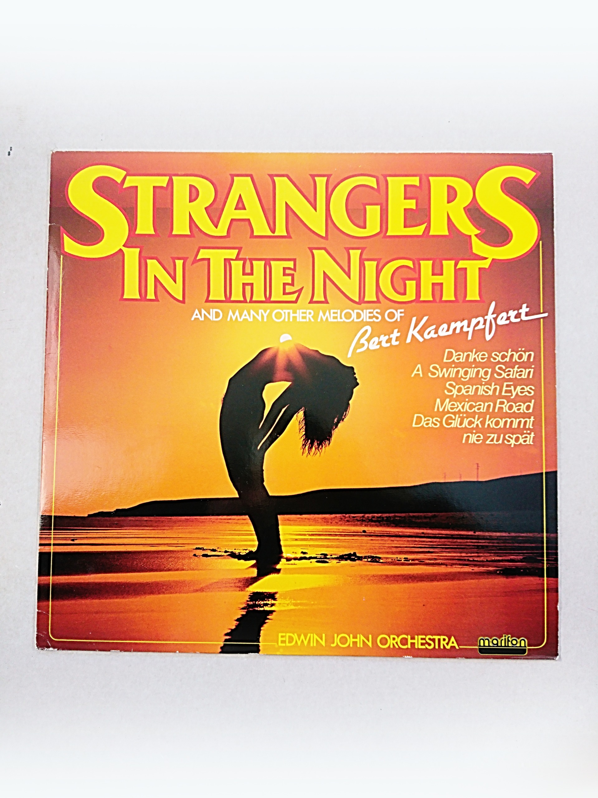 LP Edwin John Orchestra – Strangers In The Night And Many Other Melodies Of Bert Kaempfert