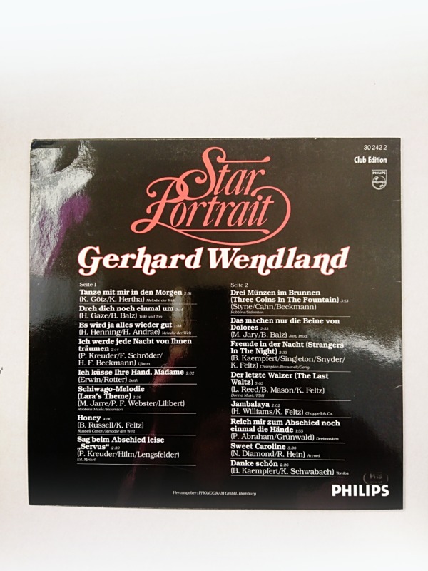 LP Gerhard Wendland - StarPortrait Club Edition