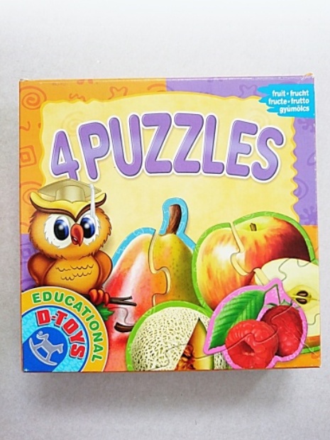D-Toys Puzzle ( 4x )- Voće